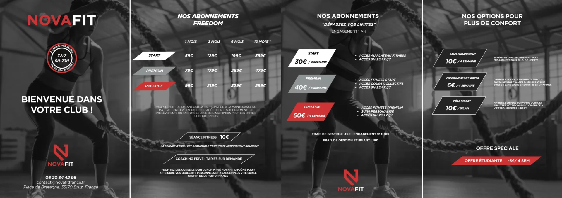 Sarl Amj Fitness Salle De Sport Bruz Tarifs